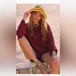 Free People Malibu Solid Surf Set